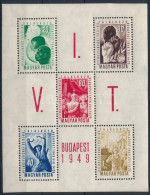 ** 1949 VIT (I.) - Budapest Blokk (8.000) - Otros & Sin Clasificación