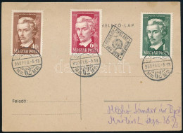 1950 Petőfi Sor Helyi FDC-n - Otros & Sin Clasificación