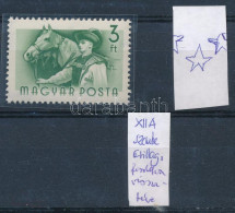 ** 1955 Munka 3Ft XII. A Vízjellel, Fordított Csillaggal - Autres & Non Classés