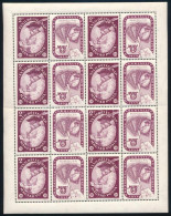 ** 1959 Bélyegnap (32.) Teljes ív (enyhén Hajtott / Light Folded) (5.000) - Otros & Sin Clasificación