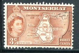 MONTSERRAT- Y&T N°132- Oblitéré - Montserrat