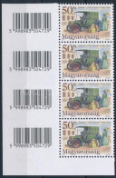 ** 2005 Postaautó, 1905 ívszéli Vonalkódos Négyescsík - Other & Unclassified