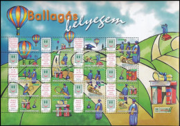 ** 2007 Ballagás Bélyegem Tarisznya Promóciós Teljes ív - Altri & Non Classificati