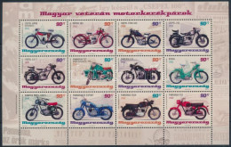 ** 2014 Magyar Veterán Motorkerékpárok Blokk (Névérték: 1.080) - Autres & Non Classés