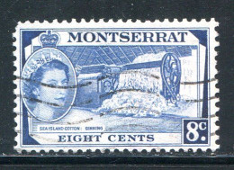 MONTSERRAT- Y&T N°137- Oblitéré - Montserrat