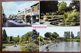 SWINDON REGENT STREET TOWM GARDENS PADDLING POOL. COATE WATER 1966 - Sonstige & Ohne Zuordnung