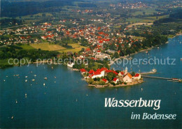 73009233 Wasserburg Bodensee Fliegeraufnahme Wasserburg - Wasserburg (Bodensee)