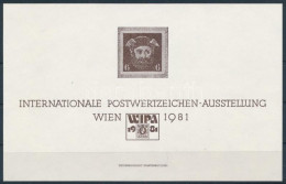 ** 1981 WIPA Merkur Emlékív Az 1851-es Hírlapbélyeg Esszével - Andere & Zonder Classificatie