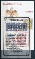 ** 2006/7 Napoleonfila Pápán Emlékív Szlovák Bélyeggel, Piros 000012 Sorszámmal, Certificate - Autres & Non Classés