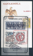 ** 2006/7 Napoleonfila Pápán Emlékív Szlovák Bélyeggel, Piros 000012 Sorszámmal, Certificate - Otros & Sin Clasificación