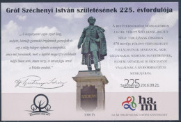 ** 2016 Gróf Széchenyi István Születésének 225. évfordulója Emlékív - Otros & Sin Clasificación