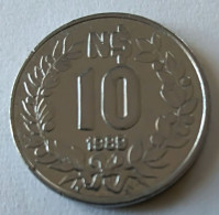 URUGUAY - 10 Nouveaux Pesos 1989 - - Uruguay