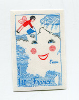 FRANCE N°2125 ** NON DENTELE " L'EAU " CONCOURS DE DESSINS D'ENFANTS - 1981-1990