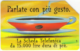 ITALY G-295 Magnetic SIP - Cartoon, Food, Soup Exp. 30.06.00 - Used - Pubbliche Figurate Ordinarie