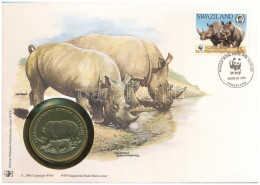 Szváziföld DN (1991) "A Világ Vadvédelmi Alap (WWF) 30. évfordulója - Ceratotherium Simum Cottoni (Északi Szélesszájú Or - Non Classificati