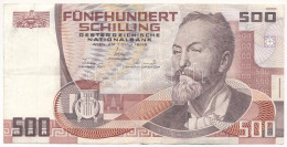 Ausztria 1985. 500Sch T:F Erős Papír Austria 1985. 500 Schilling C:F Sturdy Paper Krause P#151 - Sin Clasificación