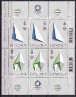 SLOVENIA 2021,NEW 12.07.,OLYMPIC GAMES TOKYO,SHEET,MNH - Verano 2020 : Tokio