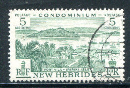 NOUVELLES HEBRIDES- Y&T N°186- Oblitéré - Used Stamps