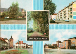 73008316 Luckenwalde Bahnhof Thaelmannstr Stadttheater Leninplatz Stadtpark Luck - Luckenwalde