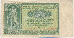 Csehszlovákia 1953. 50K T:F Czechoslovakia 1953. 50 Korun C:F Krause P#85 - Non Classificati