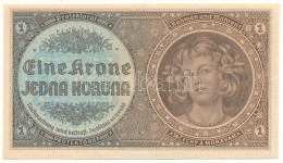 Német Harmadik Birodalom / Cseh-Morva Protektorátus 1940. 1K "C 045" T:UNC,AU German Third Reich / Protectorate Of Bohem - Ohne Zuordnung