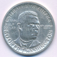 Amerikai Egyesült Államok 1946. 1/2$ Ag "Booker T. Washington" T:AU USA 1946. 1/2 Dollar Ag "Booker T. Washington" C:AU  - Ohne Zuordnung