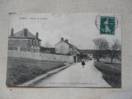 RARE - CPA 91 ESSONNE - LARDY : Route De La Gare - Lardy