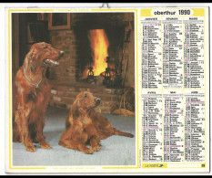 Almanach  Calendrier  P.T.T  - La Poste - 1990 -   Chien - Altri & Non Classificati