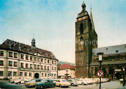 73007143 Neustadt Weinstrasse Rathaus Mit Stiftskirche Neustadt Weinstrasse - Neustadt (Weinstr.)