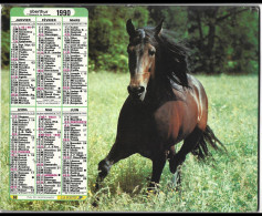 Almanach  Calendrier  P.T.T  - La Poste - 1990 -   Cheval, Chien - Sonstige & Ohne Zuordnung