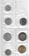 Nouvelle-Calédonie-lot De 7 Pièces(1F,2F,5F,10F,20F,50F,100F) Années 1983-1986 - Neu-Kaledonien