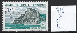 NOUVELLE-CALEDONIE 336 * Côte 3 € - Unused Stamps