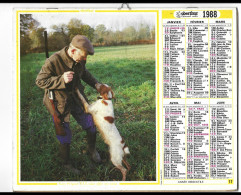Almanach  Calendrier  P.T.T  - La Poste - 1988 -  Chasse Et Peche - Sonstige & Ohne Zuordnung