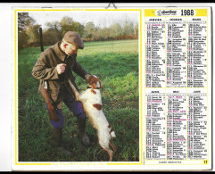 Almanach  Calendrier  P.T.T  - La Poste - 1988 -  Chasse Et Peche - Altri & Non Classificati