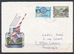 Autriche 1984 Entier Postal Enveloppe Ayant Circulé - Enveloppes