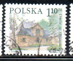 POLONIA POLAND POLSKA 1997 COUNTRY ESTATES OZAROWIE 1.10z USED USATO OBLITERE' - Usados