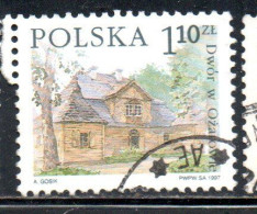 POLONIA POLAND POLSKA 1997 COUNTRY ESTATES OZAROWIE 1.10z USED USATO OBLITERE' - Gebruikt