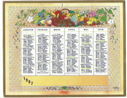 Calendrier  1987 - Altri & Non Classificati