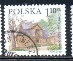 POLONIA POLAND POLSKA 1997 COUNTRY ESTATES OZAROWIE 1.10z USED USATO OBLITERE' - Oblitérés