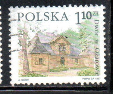 POLONIA POLAND POLSKA 1997 COUNTRY ESTATES OZAROWIE 1.10z USED USATO OBLITERE' - Usados