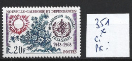 NOUVELLE-CALEDONIE 351 * Côte 5.60 € - Unused Stamps