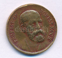 Németország ~1900. "Profess. Dr. Robert Koch / Lunge Sehr Kräftig (A Tüdő Nagyon Erős)" Bronz Emlékérem (21mm) T:XF Germ - Sin Clasificación