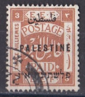 Palestine -  1922  -  Y&T  N ° 39  Oblitéré ( Surcharge Arabe 8 Mm ) - Palestine