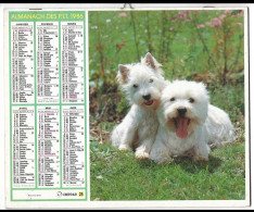 Almanach  Calendrier  P.T.T  - La Poste - 1986 -  Chien - Altri & Non Classificati