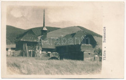 * T2/T3 Alsóvidra, Kisaranyos, Vidra, Vidra Din Sus; Görögkeleti Ortodox Fatemplom / Orthodox Wooden Church. Photo (EK) - Ohne Zuordnung