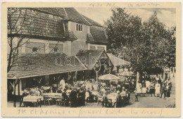 * T2/T3 1931 Bázna, Báznafürdő, Felsőbajom, Bad Baassen, Baiumul De Sus; Restaurantul Umbrath / Umbrath étterem, Vendége - Non Classés