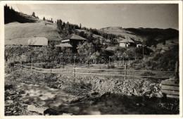 T4 1944 Borsabánya, Baia Borsa, Baile Borsa (Máramaros); Látkép / General View (vágott / Cut) - Non Classés