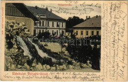 T2/T3 1901 Félixfürdő, Baile Felix; Gyógyforrás. Helyfi László Kiadása / / Spa, Spring Source - Non Classés