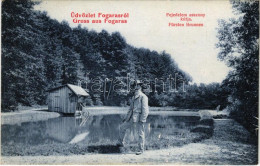 T2 1915 Fogaras, Fagaras; Fejedelem Asszony Kútja. Fleissig Jakab Kiadása / Fürsten Brunnen / Well - Non Classés