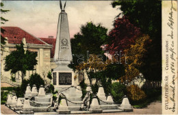 * T2/T3 1916 Gyulafehérvár, Karlsburg, Alba Iulia; Custozza Szobor / Military Statue (EK) - Unclassified